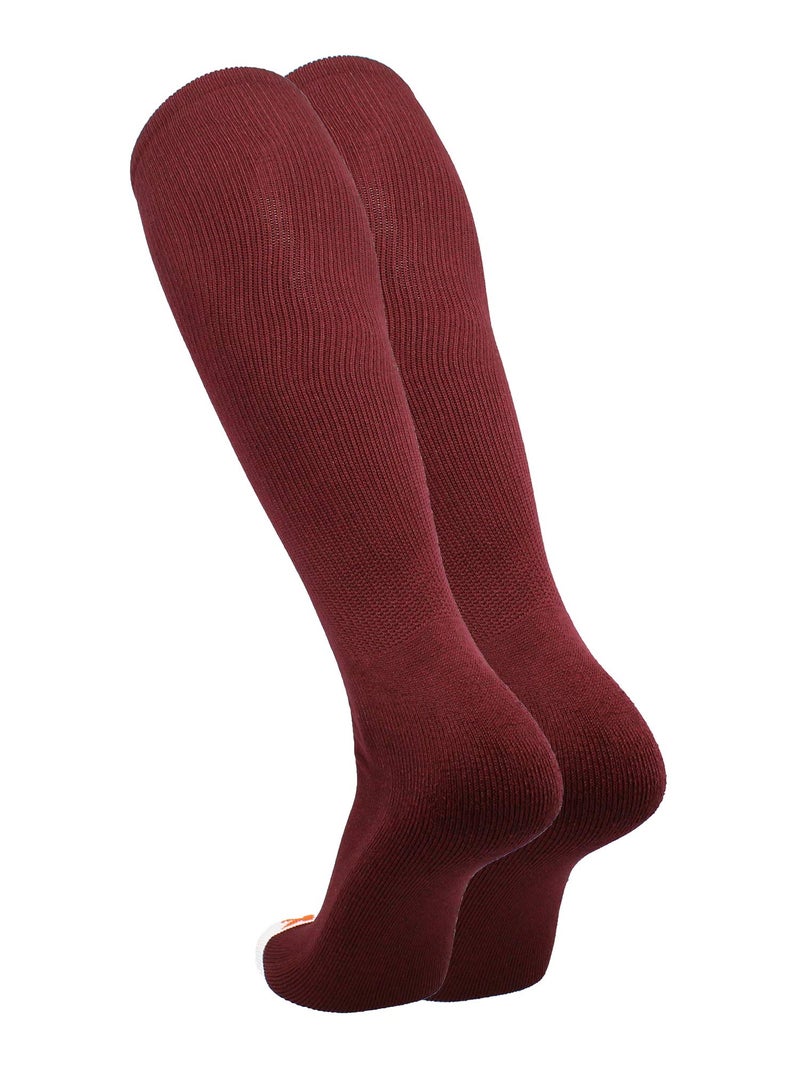 TCK Prosport Performance Tube Socks (Maroon, Medium) - Image 2
